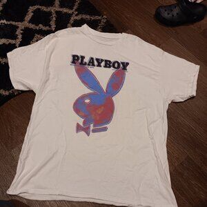 Playboy Big Logo Graphic T-shirt Men XL